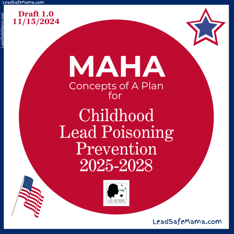 A Comprehensive Plan for Childhood Lead Poisoning Prevention Initiatitves: 2025-2028