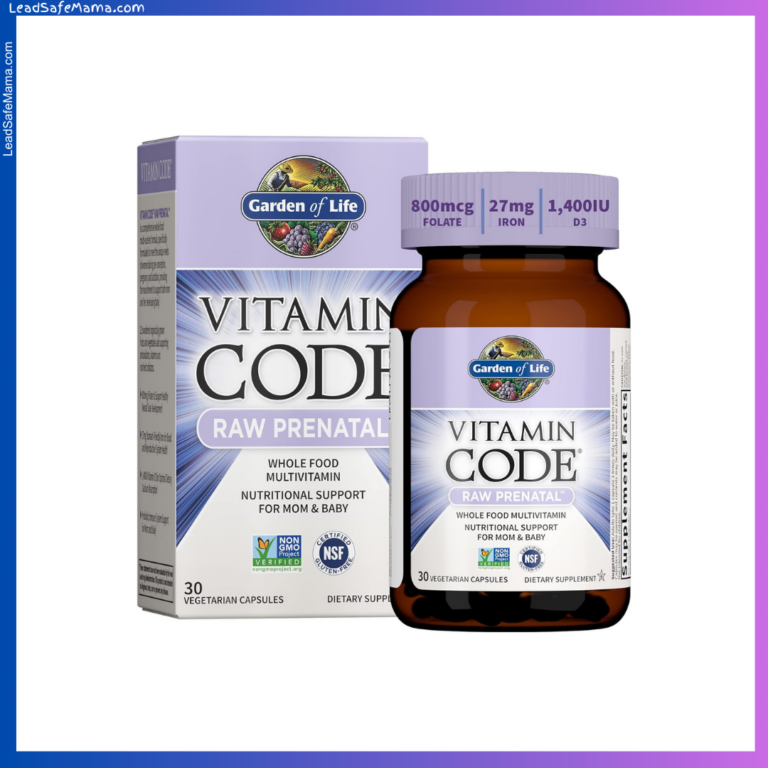 Vitamin Code Raw Prenatal Whole Food Multivitamin (Nutritional Support for Mom & Baby) by Garden of Life tests positive for Lead, Cadmium, & Arsenic: November 2024 Laboratory Report