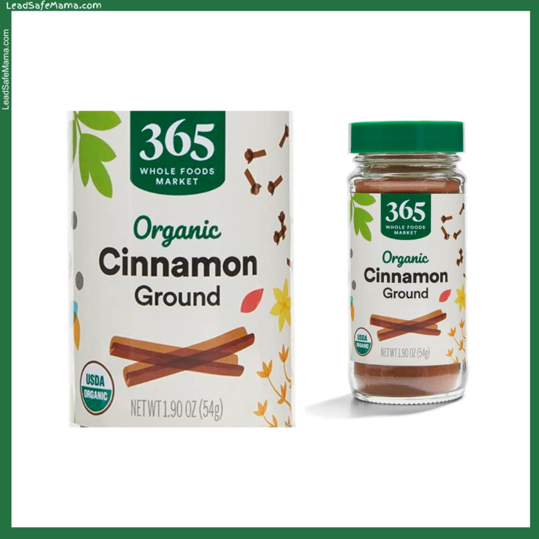 365 Whole Foods Market Organic Ground Cinnamon Powder: 2024 Lab Report Testing for Lead, Mercury, Cadmium, and Arsenic