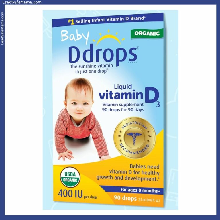 Baby Ddrops Organic Liquid Vitamin D3 Supplement: 2024 Lab Report – Testing For Lead, Mercury, Cadmium, & Arsenic