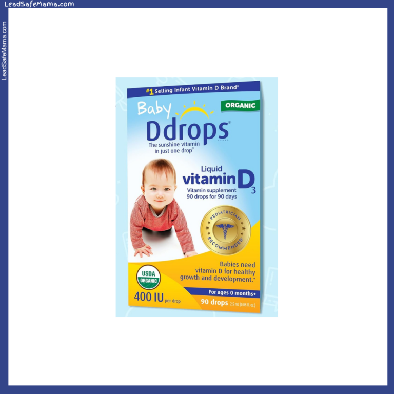 Baby Ddrops Organic Liquid Vitamin D3 Supplement: 2024 Lab Report Testing for Lead, Mercury, Cadmium, and Arsenic