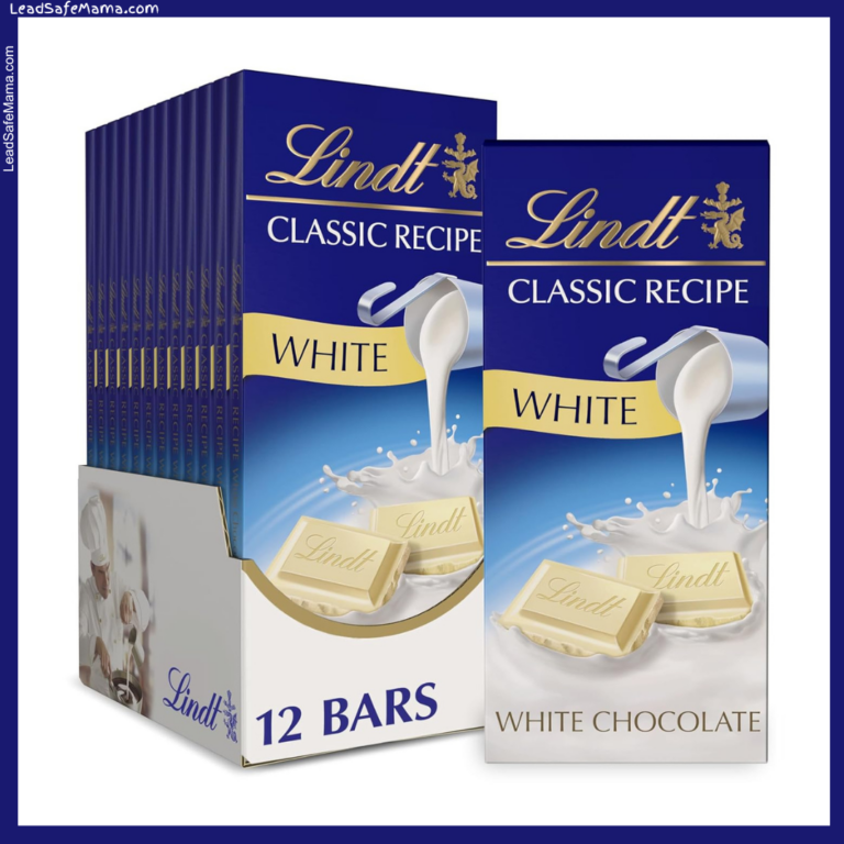 Lindt Classic Recipe White Chocolate Bars (Made in USA): 2024 Lab Report – Testing For Lead, Mercury, Cadmium, & Arsenic