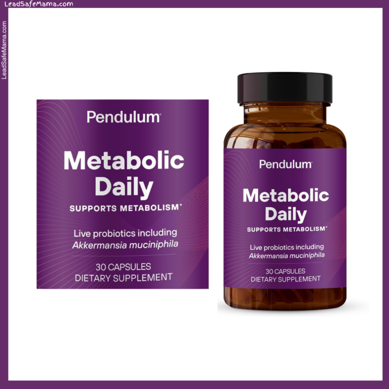 Testing Pendulum Metabolic Daily Dietary Supplement (Live Probiotics) for Lead, Cadmium, Mercury, and Arsenic: 2024 Lab Report