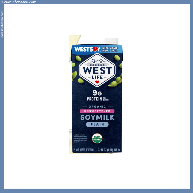 WestSoy West Life Organic Unsweetened Soymilk: 2024 Lab Report Testing for Lead, Mercury, Cadmium, and Arsenic