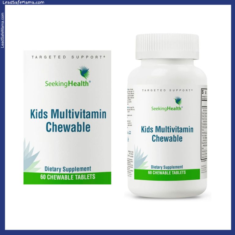 A brand called “SeekingHealth” should NOT be manufacturing a children’s vitamin that tests positive for Arsenic, Lead, and Cadmium. Here’s the 2024 lab report.