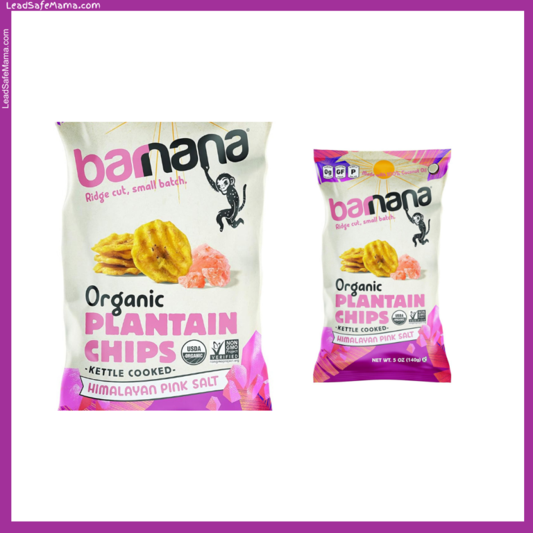 Barnana Ridge Cut, Small Batch Organic Plantain Chips (Made with 100% Coconut Oil) Analyzed for Lead, Cadmium, Arsenic & Mercury: 2025 Lab Report Here