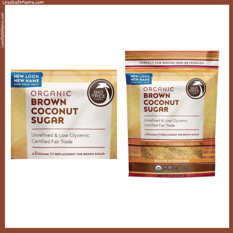 Big Tree Farms Organic Brown Coconut Sugar Tests Positive for Lead, Cadmium, and Arsenic: Lab Report Here