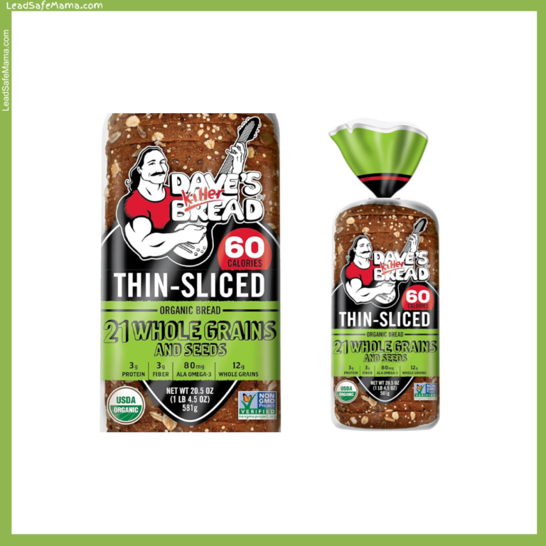 Dave’s Killer Bread Thin-Sliced Organic Bread with 21 Whole Grains and Seeds Tests Positive for Cadmium and Arsenic: Lab Report Here