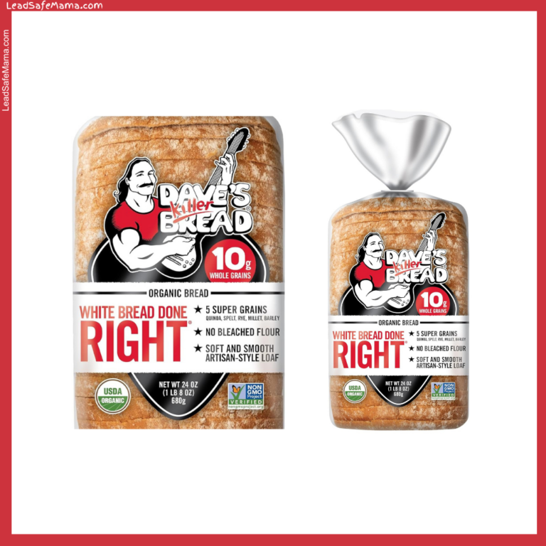 Dave’s Killer Bread, White Bread Done Right Tests Positive for Unsafe Levels of Cadmium: Lab Report Here