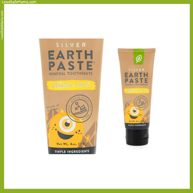 Silver EarthPaste Mineral Toothpaste (in Lemon Twist) Tests Positive for an Extremely High Level of Lead (plus Arsenic & Cadmium): 2025 Lab Report Here