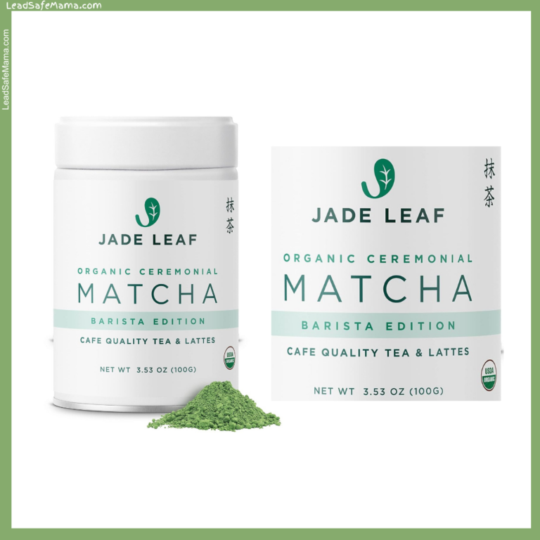 Jade Leaf Organic Ceremonial Matcha (Barista Edition) Tests Positive for Lead, Cadmium, Mercury, and Arsenic: Lab Report Here