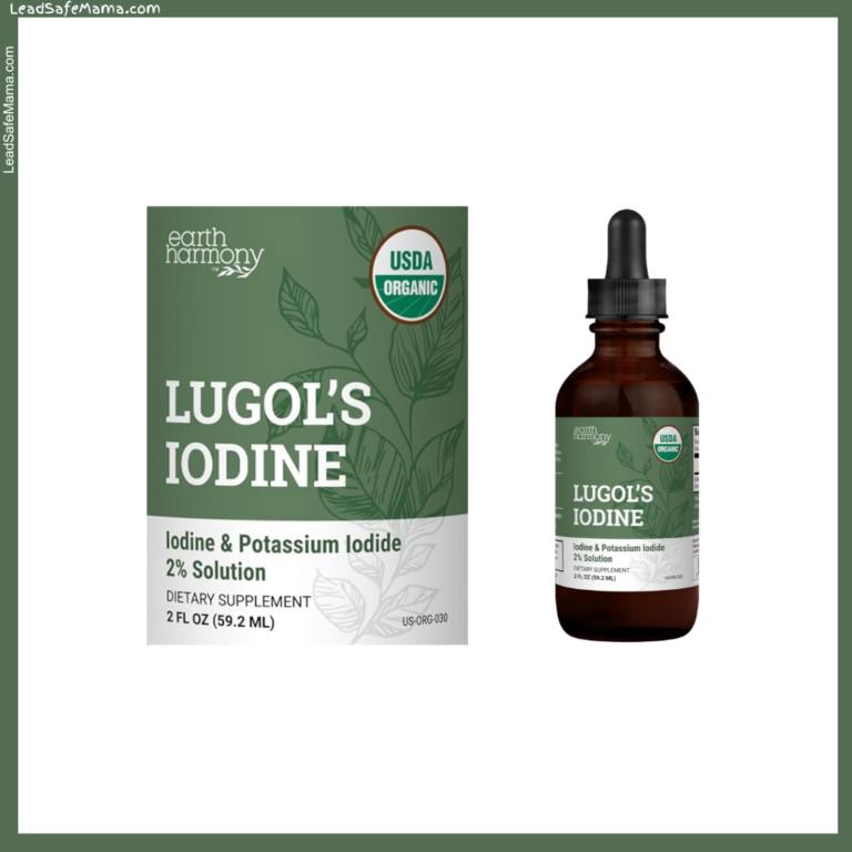 Lugol’s Iodine (Organic) by Earth Harmony Tests Positive for Lead: 2025 Lab Report Here