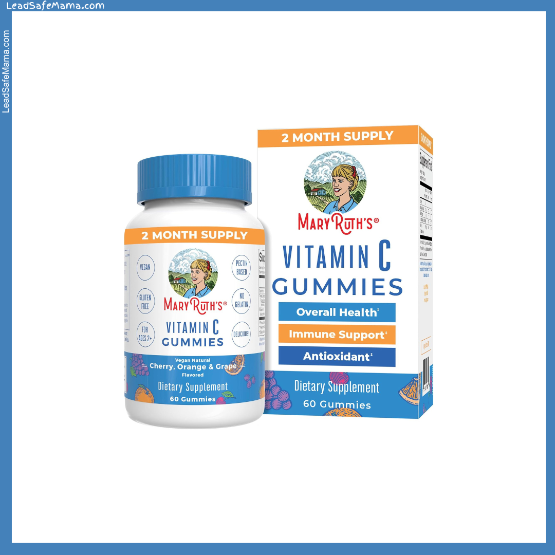 Mama Ruth Mary Ruth's Vitamin C Gummies Analyzed for Lead, Cadmium, Arsenic ...