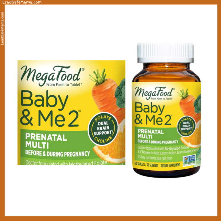 Testing MegaFood Baby & Me 2 Prenatal Multi (with Folate & Choline) for Lead, Cadmium, Mercury, & Arsenic: 2024 Lab Report