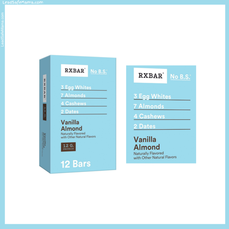 RXBAR in Vanilla Almond Flavor Tests Positive for Lead and Arsenic: Lab Report Here