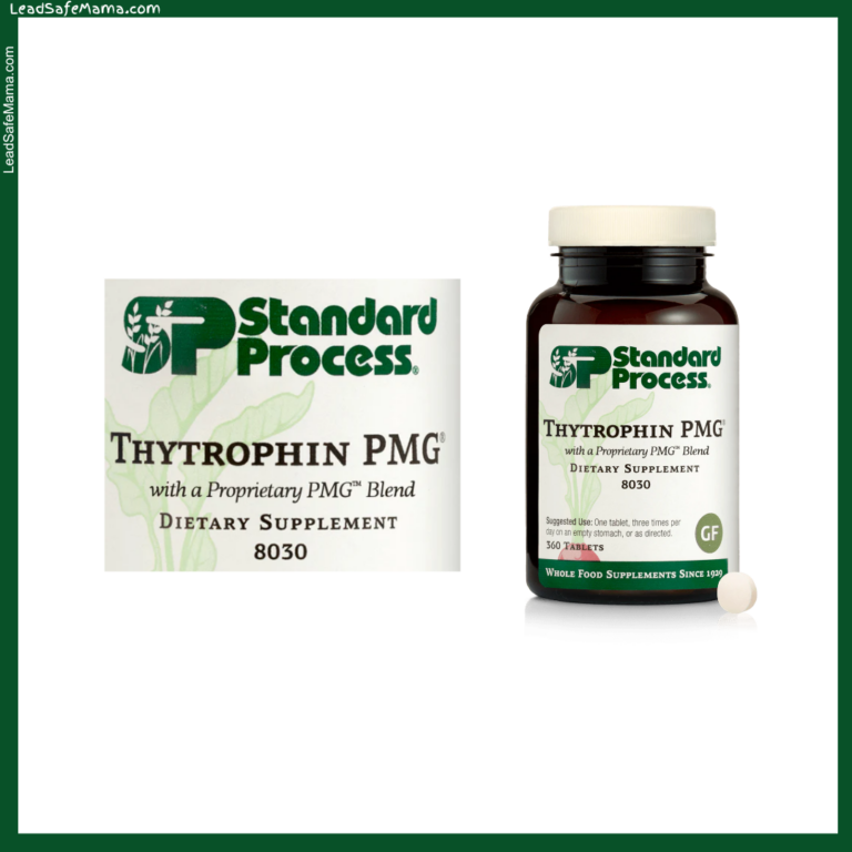 SP Standard Process Thytrophin PMG Proprietary PMG Blend Tests Positive for Traces of Arsenic and Lead: Lab Report Here