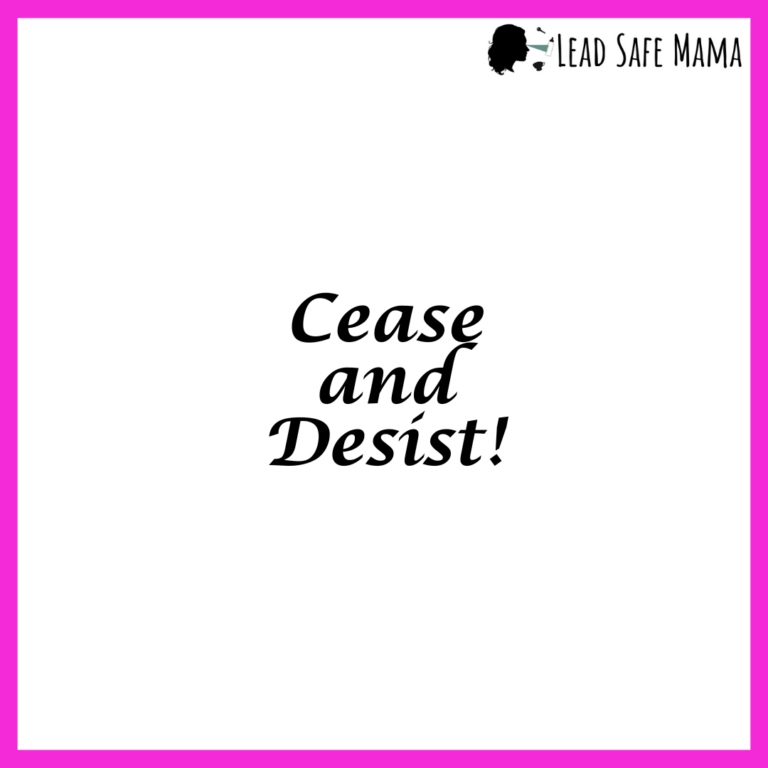 Just Ingredients Sends Lead Safe Mama, LLC a Cease and Desist Letter (February 2025) — Read the Full Letter Here (please comment your reactions below!)