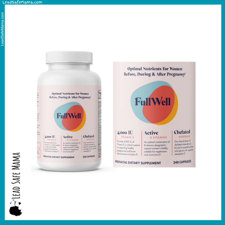 FullWell Prenatal Dietary Supplement Capsules Test Positive for Lead, Cadmium, and Arsenic: 2025 Lab Report Here