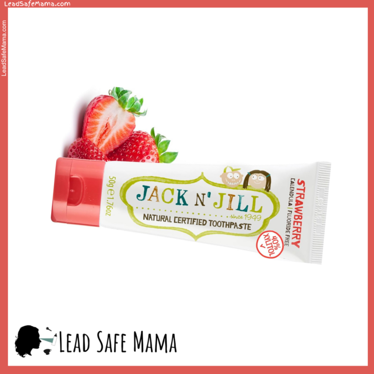 Jack N’ Jill Natural Certified Toothpaste (40% Xylitol) in Strawberry Flavor Tests Positive for Lead: 2025 Lab Report Here