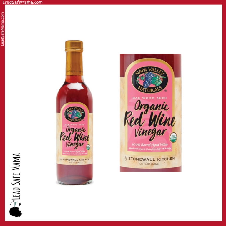 Testing Napa Valley Naturals Oak Wood Aged Organic Red Wine Vinegar (by Stonewall Kitchen) for Lead, Cadmium, Arsenic, & Mercury: 2025 Lab Report Here