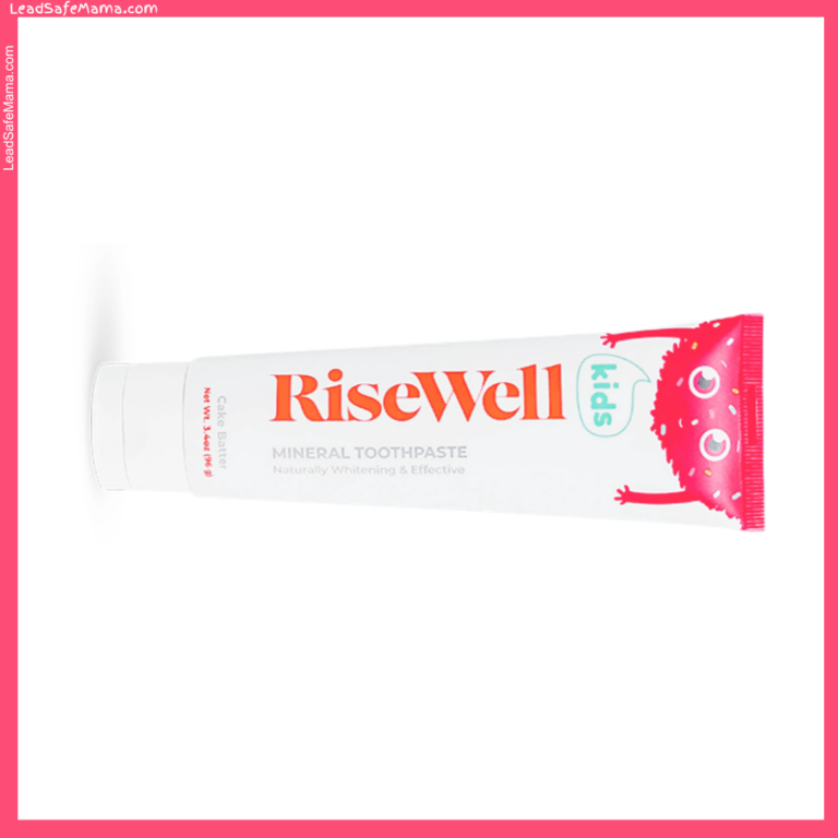 Risewell Kids Mineral Toothpaste in Cake Batter Flavor Tests Positive for Lead, Cadmium, and Arsenic: 2025 Lab Report Here