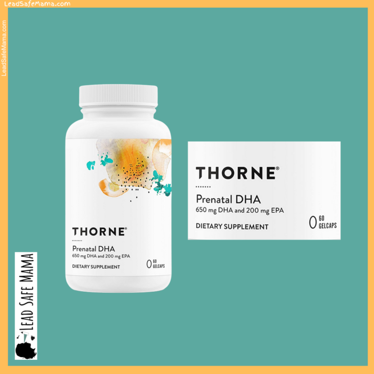 Testing Thorne Prenatal DHA Dietary Supplement Gelcaps for Lead, Cadmium, Arsenic, & Mercury: 2025 Lab Report Here