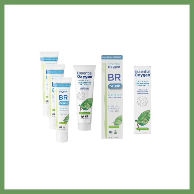 Testing Fluoride-free Essential Oxygen BR Certified Organic Toothpaste in Peppermint Flavor for Lead, Cadmium, Mercury, & Arsenic with Independent (Community-Funded), Third-Party Laboratory Testing