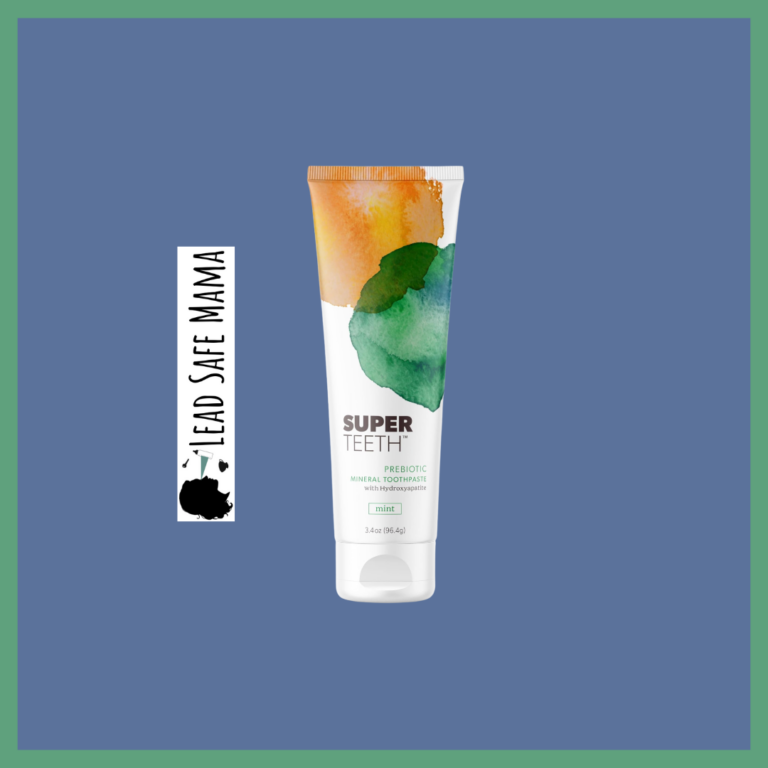 Testing Super Teeth Prebiotic Mineral Toothpaste (Fluoride-free) for Lead, Cadmium, Mercury, & Arsenic with Independent (Community-Funded), Third-Party Laboratory Testing