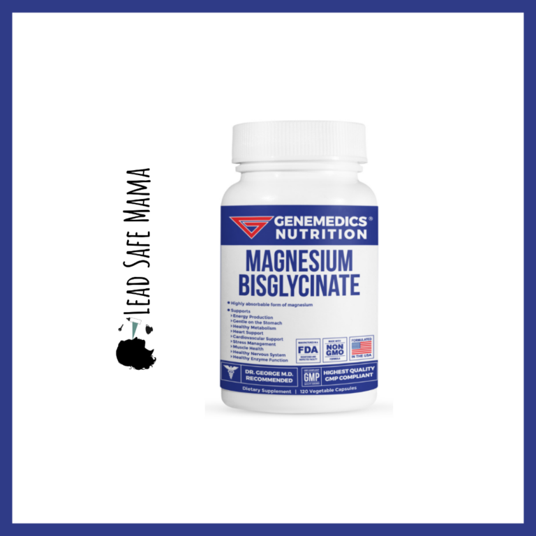 Testing Genemedics Nutrition Magnesium Bisglycinate for Lead, Cadmium, Mercury, & Arsenic with Third-Party, Independent Laboratory Testing