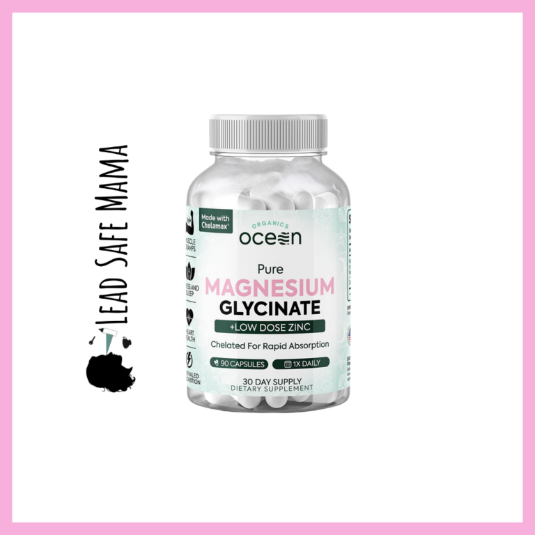 Testing Organics Ocean Pure Magnesium Glycinate + Low Dose Zinc for Lead, Cadmium, Mercury, & Arsenic with Third-Party, Independent Laboratory Testing
