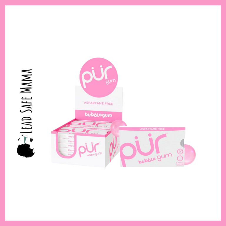 Testing Pur Aspartame Free Gum in Bubblegum Flavor for Lead, Cadmium, Mercury, & Arsenic with Third-Party, Independent Laboratory Testing