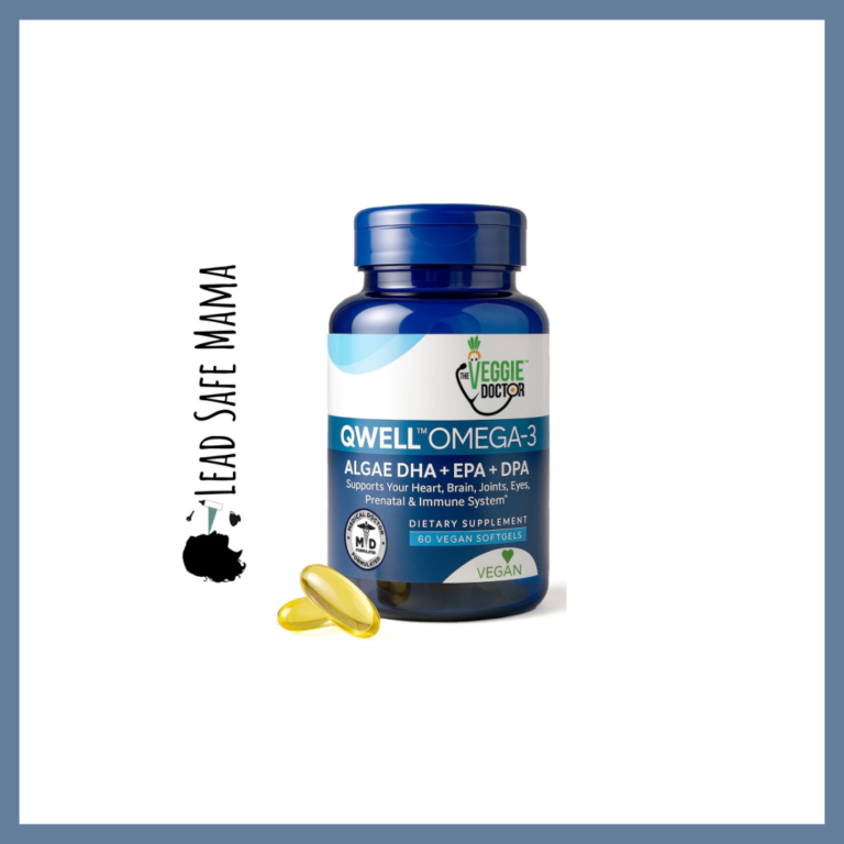 Testing Qwell Omega-3, Algae DHA + EPA + DPA by The Veggie Doctor for Lead, Cadmium, Mercury, & Arsenic with Third-Party, Independent Laboratory Testing