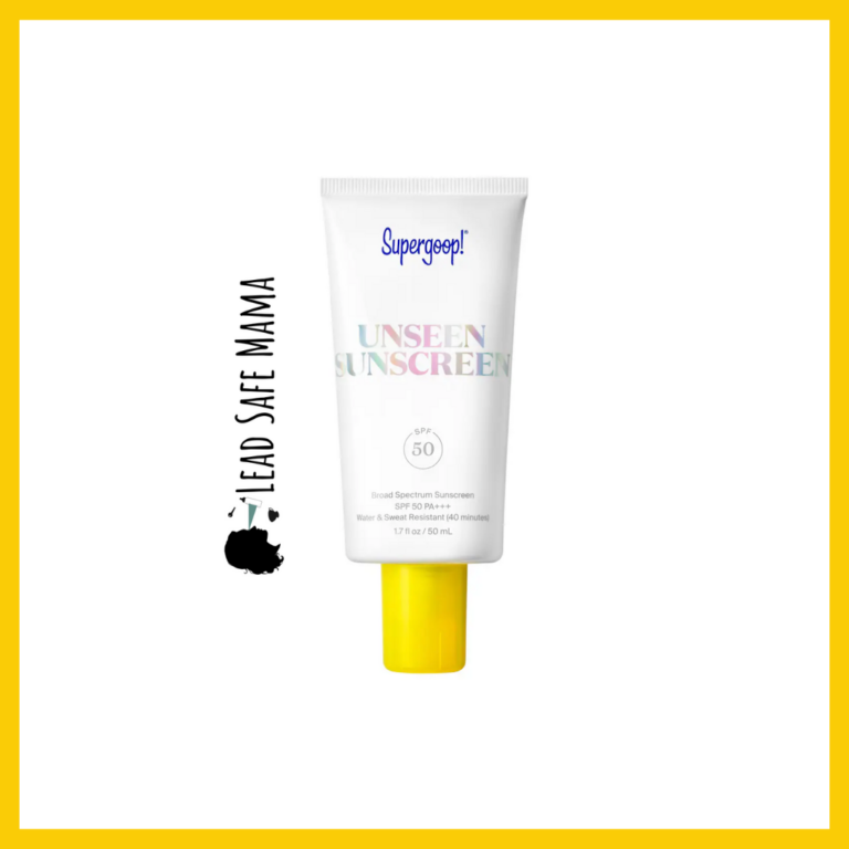 Testing Supergoop! Unseen Sunscreen for Lead, Cadmium, Mercury, & Arsenic with Third-Party, Independent Laboratory Testing