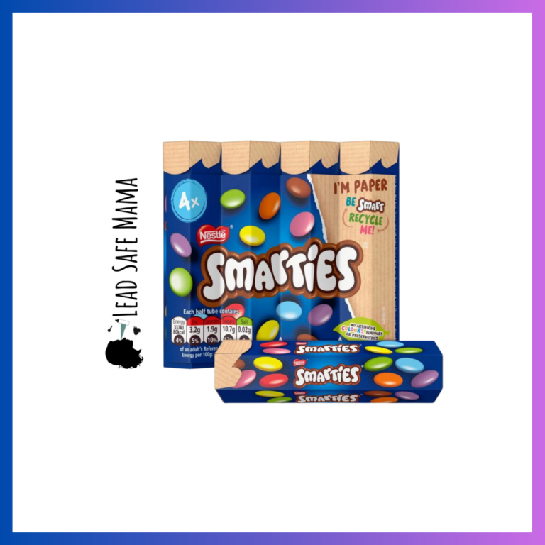 Testing Smarties Candies (Purchased in London, England) for Lead, Mercury, Cadmium, & Arsenic with Third Party, Independent, Laboratory Testing