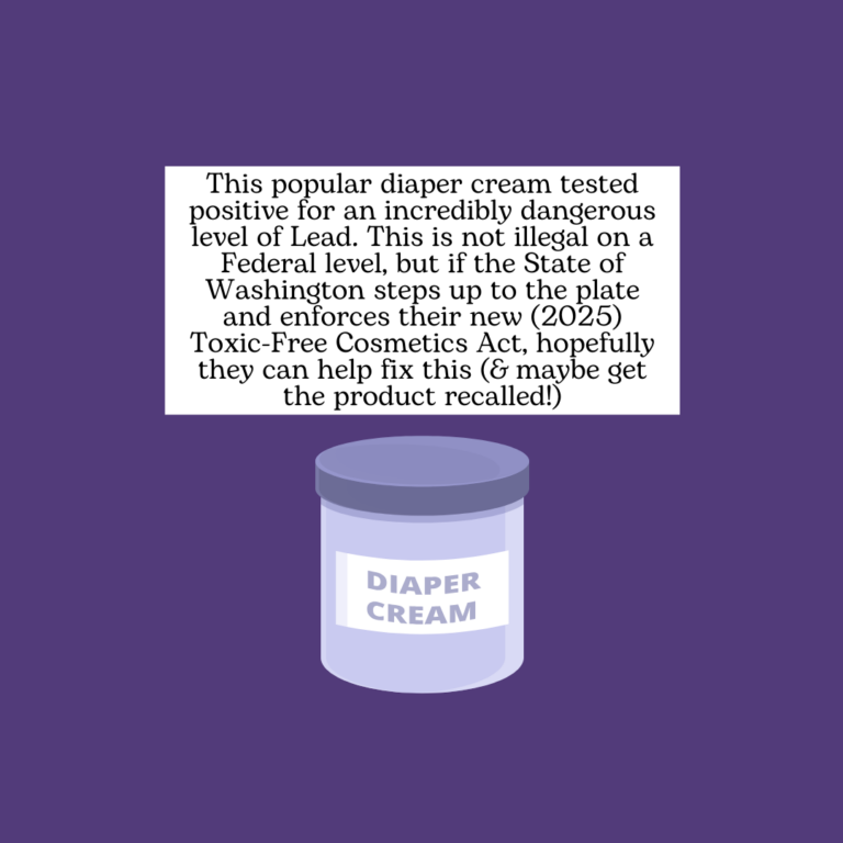 Popular “Pediatricians #1 Choice” Diaper Ointment Tests Positive for Alarming Amount of Lead with Independent, Third-party Laboratory Analysis