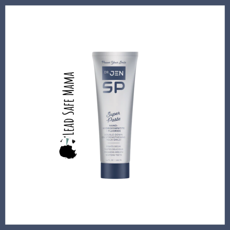 Testing Dr. Jen Super Paste Fluoride Toothpaste for Lead, Cadmium, Mercury, and Arsenic