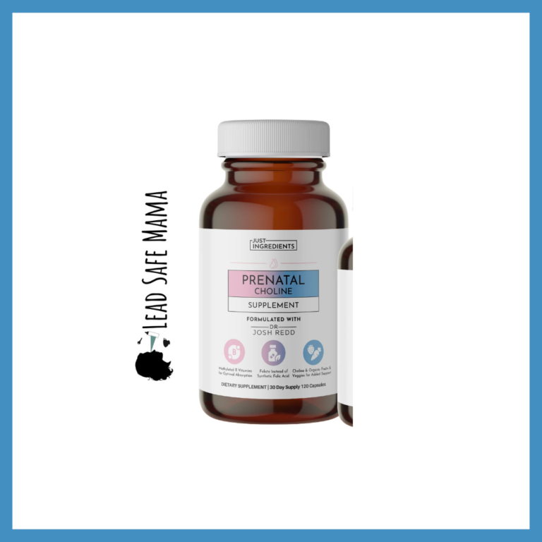 Just Ingredients Prenatal Choline (“Formulated with Dr. Josh Redd”) tested positive for a significant amount of Arsenic (and the highest Lead level we have found to date in a prenatal supplement) with Independent, Third-party Laboratory Analysis