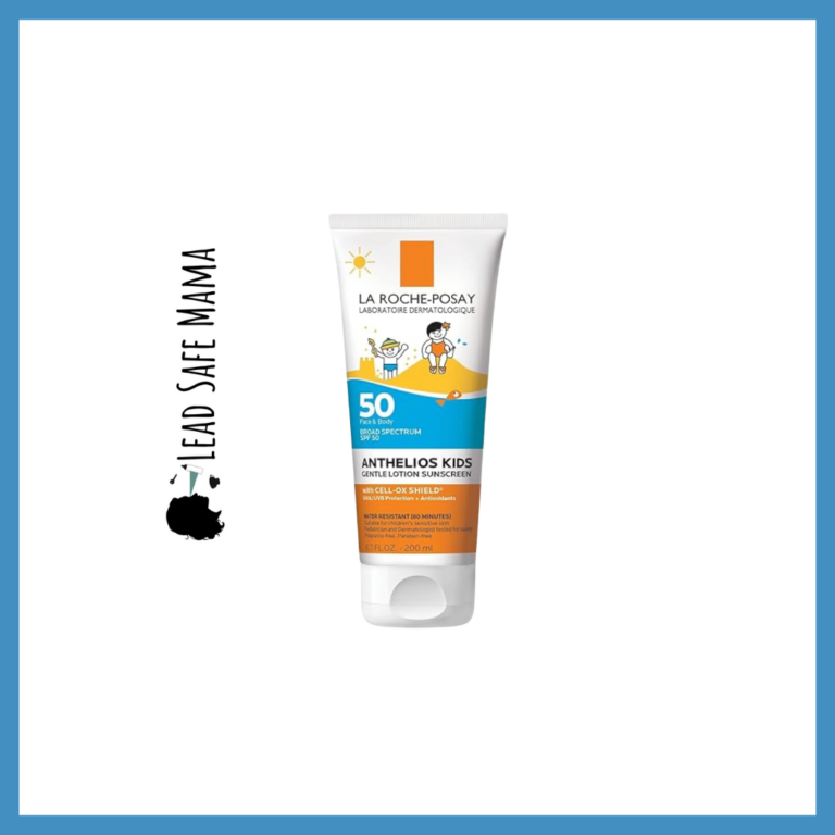 Testing La Roche-Posay Anthelios Kids Gentle Lotion Sunscreen SPF 50 for Lead, Cadmium, Arsenic, & Mercury with Independent, Third-party Laboratory Analysis