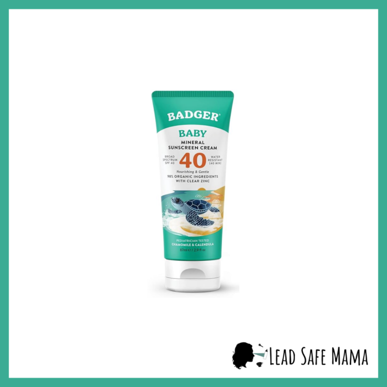 Are you comfortable putting a Mercury-contaminated sunscreen lotion on you baby’s skin?