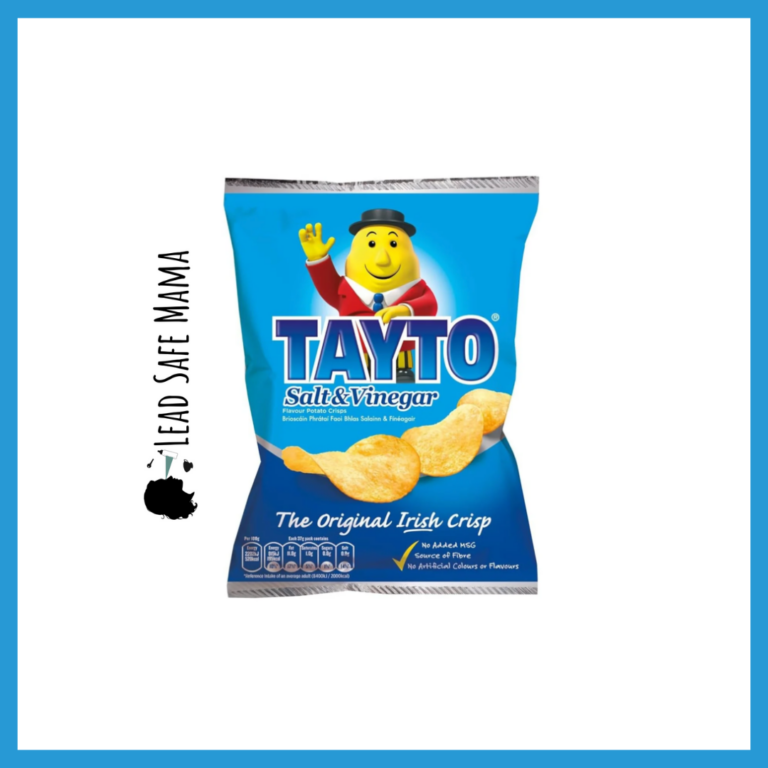 Testing Tayto Potato Crisps in Salt & Vinegar Flavour — The Original Irish Crisp — for Lead, Cadmium, Arsenic, & Mercury with Independent, Third-party Laboratory Analysis