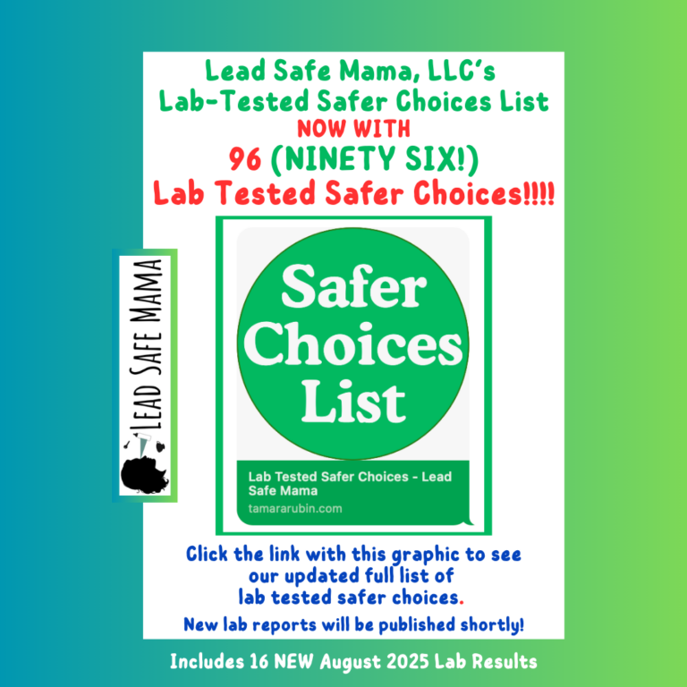 Our List of Lab-Tested Safer Choices Now Includes NINETY SIX products!