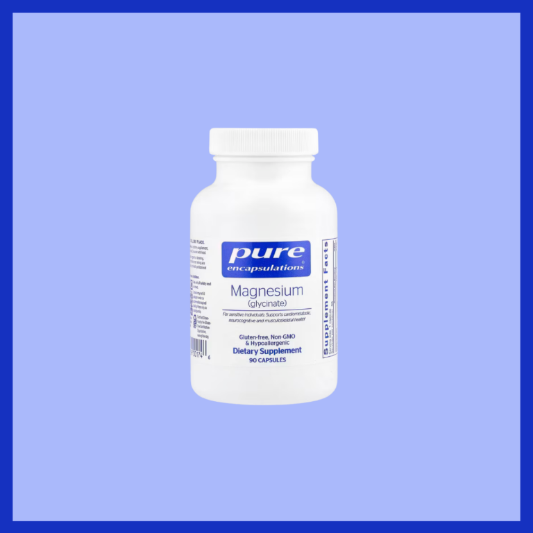 Testing Pure Encapsulations Magnesium Glycinate Supplement Capsules for Lead, Cadmium, Mercury, and Arsenic with Independent, Third-Party Laboratory Analysis