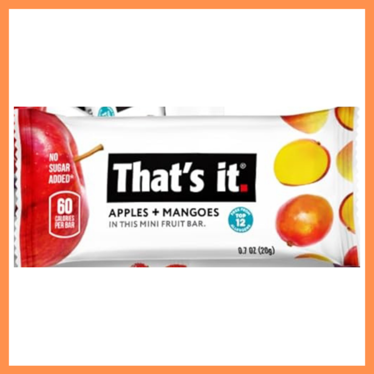 Testing That’s It Apples + Mangoes Mini Fruit Bars for Lead, Cadmium, Mercury, & Arsenic with Independent, Third-Party Laboratory Testing