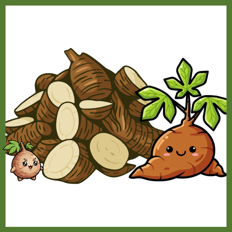 Cassava Flour Comparison Chart (Including Tapioca & Arrowroot Powders)