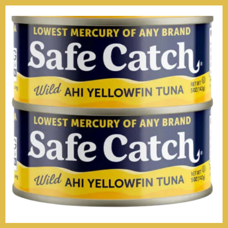 How much Mercury Does Safe Catch Wild Ahi Yellowfin Tuna (Yellow Label) Have, Exactly?