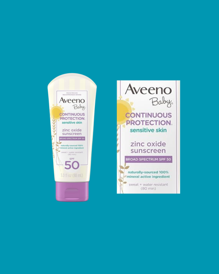 Testing Aveeno Baby Continuous Protection Sensitive Skin SPF 50 for Lead, Mercury, Cadmium, & Arsenic