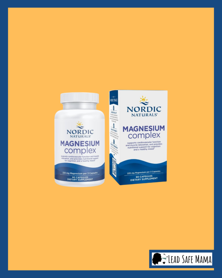 Testing Nordic Naturals Magnesium Complex for Lead, Mercury, Cadmium, and Arsenic