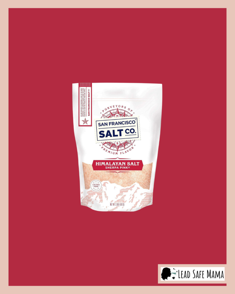 Lab Report for San Francisco Salt Company Sherpa Pink Himalayan Salt — Tested For Lead, Cadmium, Mercury, & Arsenic.