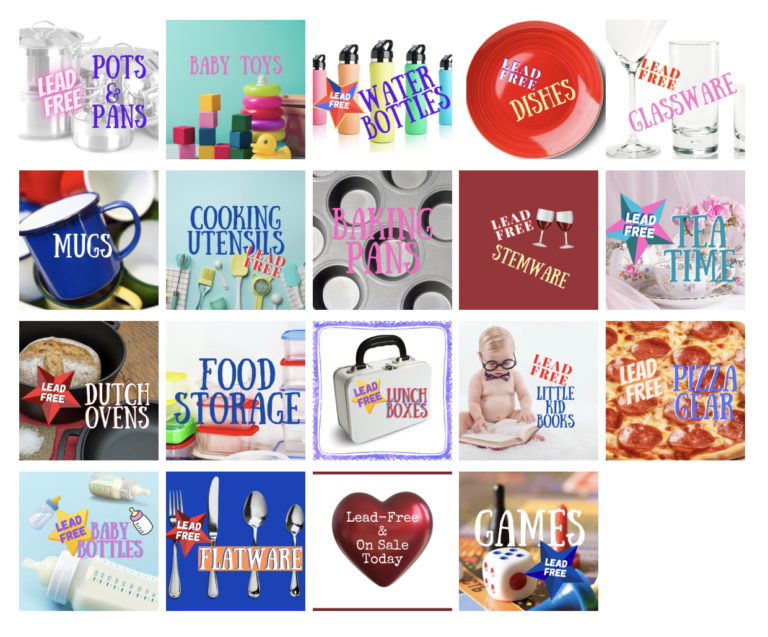 Recently Updated Lead-Free Shopping Pages