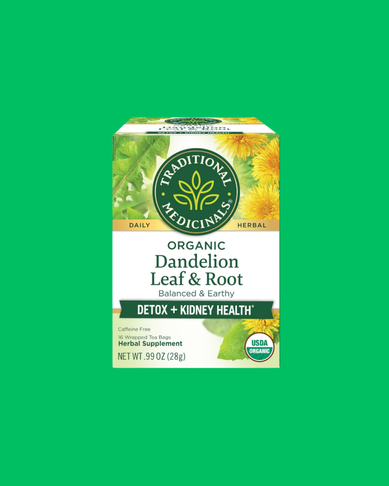 Testing Traditional Medicinals Organic Dandelion Leaf & Root Herbal Tea For Lead, Cadmium, Mercury, and Arsenic